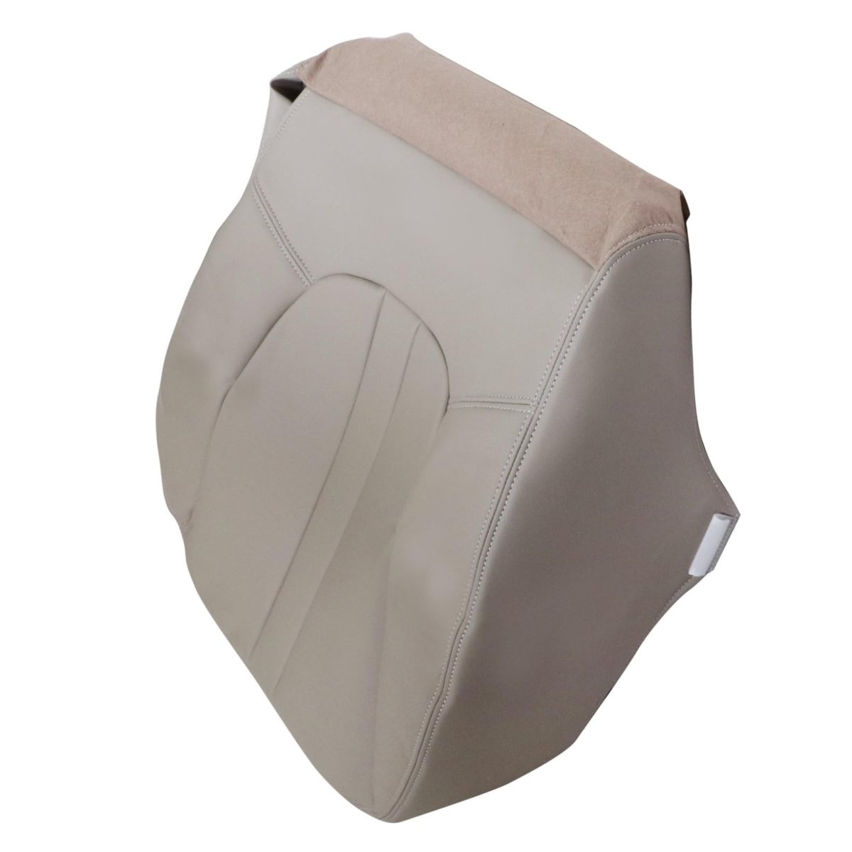 Front Driver Side Bottom Replacement Seat Cover Tan Microfiber Leather For Ford Expedition Eddie Bauer Xlt 1997 1998 1999 2000