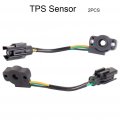 Ocpty 2pcs Engine Throttle Position Sensor Fits For 1985-1991 1993-1995d Bronco 1986-1989 1992-1996 Ford E-150 Econoline
