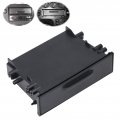 Car Stereo Storage Box Fit For Mitsubis 1din Radio Multi Application Abs Black Inner Organizer Replacement