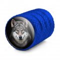 Grey Wolf Head Valve Stem Caps For Tire Rim Wheel Aluminum Blue