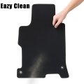 Black Velour Front Rear Floor Mats Carpet For Honda Accord Sedan 2008 2009 2010 2011 2012