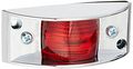 Grote 46892-5 Red Chrome-armored Clearance Marker Light Retail Pack