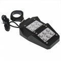 Labwork Rear View Side Mirrors And Lights Replacement For Polaris Arctic Cat Yamaha Kawasaki 1 75 To 2 Roll Cage