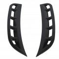 Front Bumper Air Vent Spoiler Splitter 2 Pcs Glossy Black Abs Side For Mercedes Benz Gle Class 2019