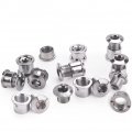 Zcargel 4 Pieces Bike Crankset Screw 10b21 Steel Fixing Crank Arm Mountain Road Replacement Accessories