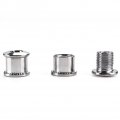 Zcargel 4 Pieces Bike Crankset Screw 10b21 Steel Fixing Crank Arm Mountain Road Replacement Accessories