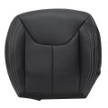 X9 Black Front Driver Side Bottom Replacement Microfiber Leather Seat Cover For Jeep Wrangler Rubicon 2013 2014 2015 2016 2017 