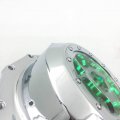 Smt-green Led See Through Engine Clutch Cover Compatible With Suzuki Gsx1300r Hayabusa B-king Chrome B074qhq7q5