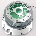 Smt-green Led See Through Engine Clutch Cover Compatible With Suzuki Gsx1300r Hayabusa B-king Chrome B074qhq7q5