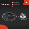 A-premium 10pcs Engine Timing Chain Kit W Tensioner More Fits Dohc 6cyl 3 6l Compatible With Audi Q7 2007-2010 Volkswagen
