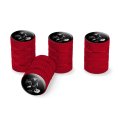 Eagle Illustration Valve Stem Caps For Tire Rim Wheel Aluminum Red 