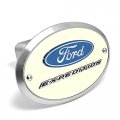Ipick Image Made For Ford Expedition 3d Logo Night Glow Luminescent Oval Billet Aluminum 2 Inch Tow Hitch Cover