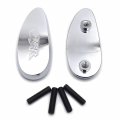 Httmt Chrome Mirror Block Off Plate Cbr Compatible With Hond 2008-2021 Cbr1000rr 10-14 Vfr1200