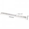 Uxcell Repair Plate 245mmx20mm Flat Fixing Mending Corner Brace Bracket Connector Pack Of 2