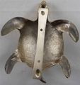 Large Solid Brass Sea Turtle Doorknocker
