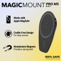 Scosche Mpmsodvm Magicmount Pro Ms 4-in-1 Magnetic Dashboard Windshield Vent Cell Phone Car Mount Adjustable Swing-arm Holder