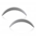 G-plus Headlight Headlamp Visors Pair 7 Heavy Duty Chrome Shields Trim Caps