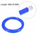 Uxcell Pneumatic Air Tubing 10mm Od X 6 5mm Id 6m 236 Inch Pu Polyurethane Compressor Hose Pipe Blue