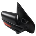Towing Mirror Fit For 2004-2014d For F150 Series Truck Pickup Passengers Side Power Adjusted Heated No Turn Signal Light Black