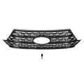 Jmtaat Grille Overlay For 2020-2024d Explorer For Base And Xlt Painted Front Bumper Black Grill Covers Plastic Abs