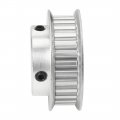 Uxcell Aluminum 30 Teeth 12mm Bore 5 08mm Timing Belt Pulley For 10mm