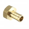 Uxcell Brass Barb Hose Fitting Connector Adapter 12mm Barbed X 1 2 Pt Female Pipe 5pcs