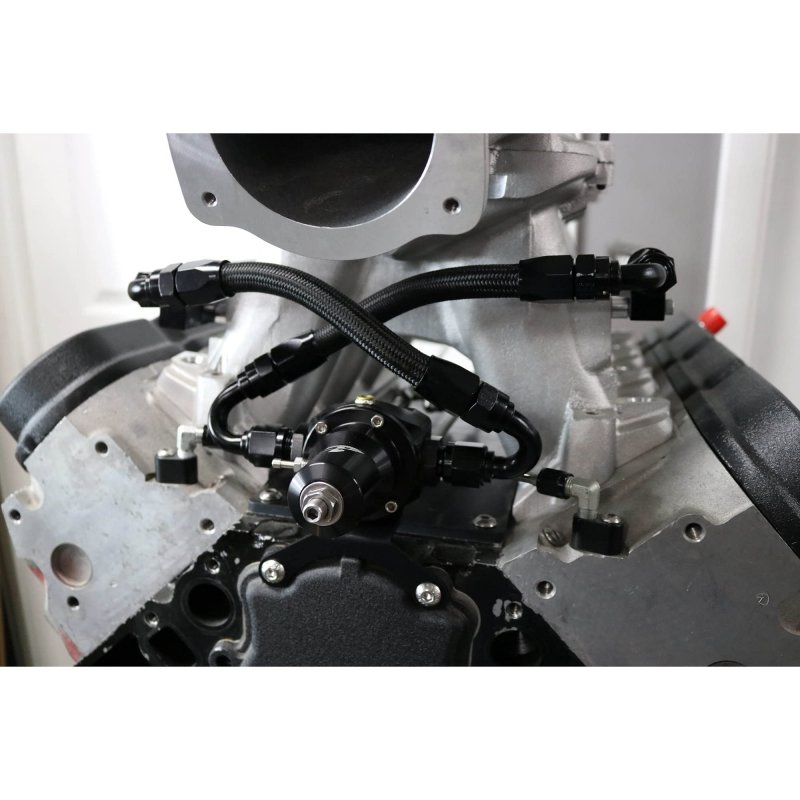 Ls Timing Cover Fuel Regulator Bracket Aeromotive Large Efi