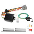 Trailer Wiring Harness For Toyota Highlander 2008 2019 And Lexus Rx 350 350l 2018 2022 4 Pin Flat Connector Plug Play Towing 