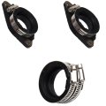 3 X Carburetor Intake Manifold Boots For Honda Vtx1300 2003-2009 Replace 17210-mem-670 16211-mea-670 