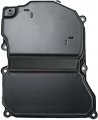 A-premium Transmission Oil Pan With Drain Plug Gasket Compatible Volkswagen Jetta 2005-2016 Passat 2012-2016 Golf 2010-2018