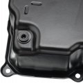 A-premium Transmission Oil Pan With Drain Plug Gasket Compatible Volkswagen Jetta 2005-2016 Passat 2012-2016 Golf 2010-2018