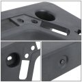 Wheel Opening Mouldings Model Factory Style Front License Plate Mounting Bracket Compatible With Toyota Prius C 18-19 Matte