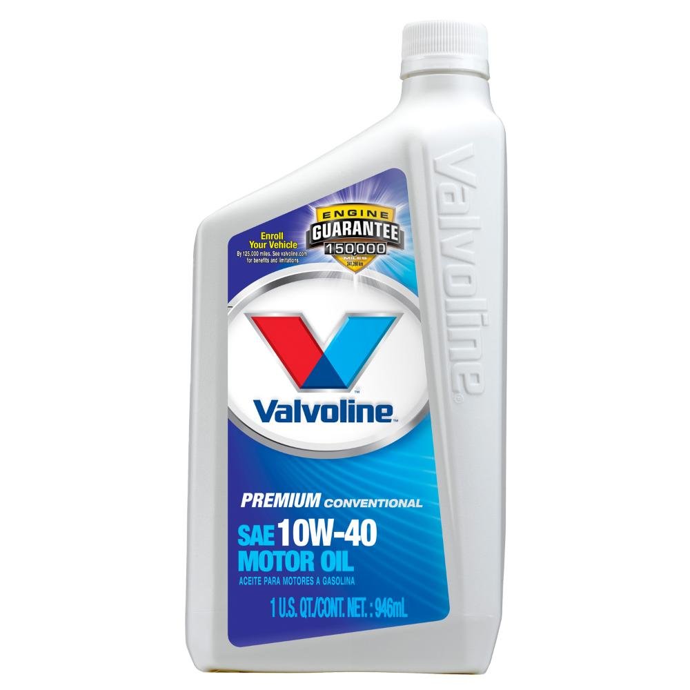 Valvoline 10w-40 Premium Conventional Motor Oil 1qt 797671