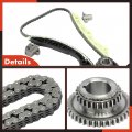 A-premium Engine Timing Chain Kit W Tensioner Fits Dohc 4cyl 2 0l 4l Compatible With Dodge Avenger 2008-2014 Caliber Journey