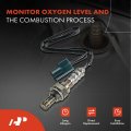 A-premium O2 Oxygen Sensor Compatible With Nissan Sentra 2001-2002 L4 1 8l Downstream 2-pc Set Replace Fe80059 5s4294