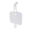 Newsmarts White Motorcycle Front Number Plate Plastic For Crf50 50cc 110cc 125cc 150cc Pit Pro Trail Dirt Bike