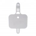 Newsmarts White Motorcycle Front Number Plate Plastic For Crf50 50cc 110cc 125cc 150cc Pit Pro Trail Dirt Bike