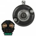 Caltric Starter And Relay Solenoid Compatible With Kawasaki El250 Eliminator 250 1988 1989