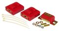 Prothane 7-1903 Red Motor And Transmission Mount Kit 