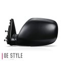 To1320188 Factory Style Driver Left Side Mirror Manual Folding Adjust Compatible With Toyota Tundra 00-06 Textured Black