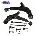 Tom 8pcs Front Lower Control Arms Tie Rod Sway Bar Kit For 1995-1999 Infinitii30 Nissan Maxima 485200m025 485200m085 485210c025
