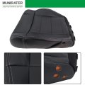 Top Back Bottom Seat Cover Driver Side Black Replacement For W-r-ang-ler 2007 2008 2009 2010 2011 2012