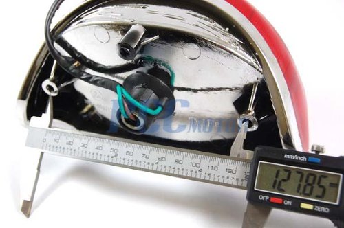 7z Atv Tail Brake Light Bulb Lens 150cc Moped Scoooter Lt16