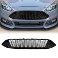 Front Upper Center Sport Grille Grill Ford Focus S Se 2015-2018 Honeycomb Style Replacement For F1ez-8200a F1ez-8200b 