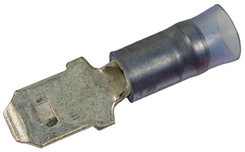 Pico 3056a 16-14 Awgblue Electrical Wiring Nylon Insulated 0 250 Male Tab Quick Connect 500 Per Package
