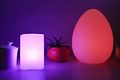 11 Egg Shaped Waterproof Magic Color Led Mood Lamp Night Light With Remote Control 16 Dimmable Colors 4 Effects Accent Ambient 