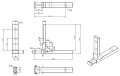 Set Of 4 Pcs Window Sash Balance Pivot Bars 6962