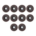 T27 Flap Wheel 40 Grit 4 5 X 7 8 Inch 10 Pcs Replacement For Sanding 