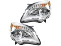 Headlight Assembly Set Of 2 For 2010-2015 Chevy Equinox 