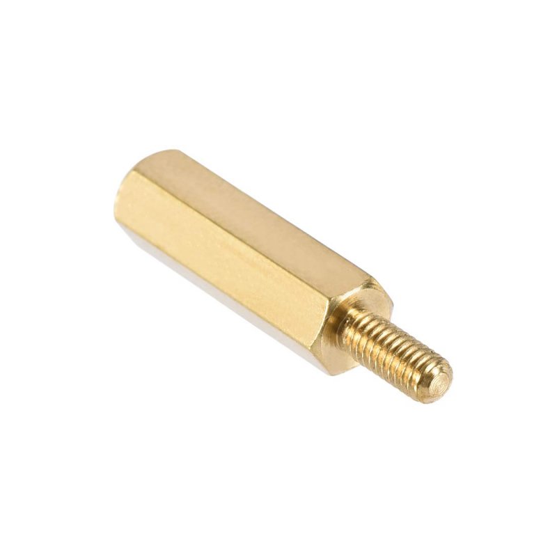 M2 5x16mm 6mm Male Female Brass Hex Pcb Motherboard Spacer Standoff For Fpv Drone Quadcopter Computer And Circuit Board 50